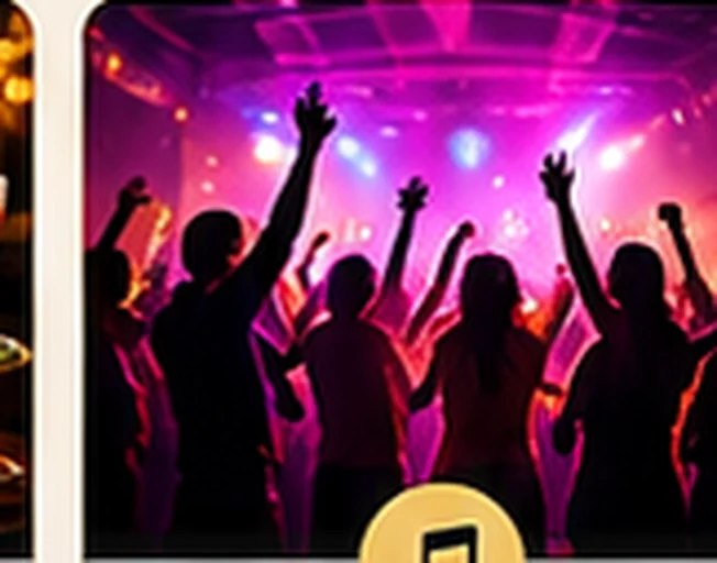Illustrative image of guests enjoying a dance floor